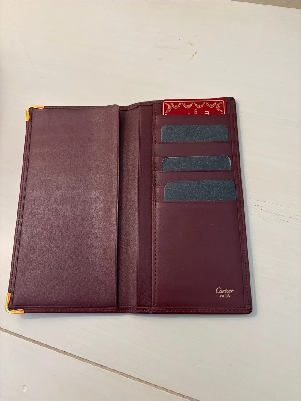 CARTIER VINTAGE LONG WALLET
